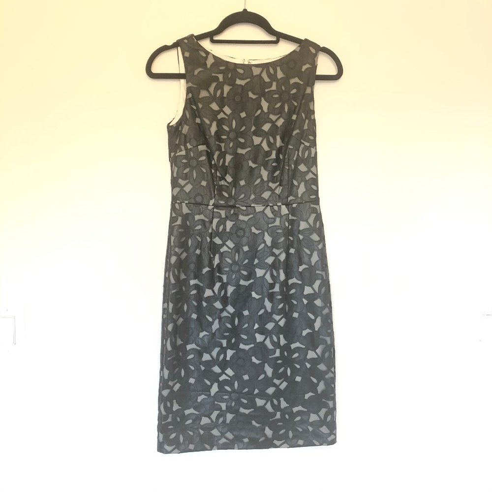 Calvin Klein Faux Leather Dress